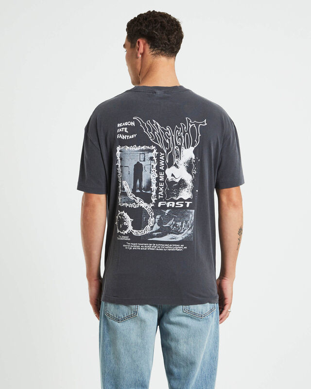 Transform Short Sleeve T-Shirt in Vintage Black, hi-res image number null