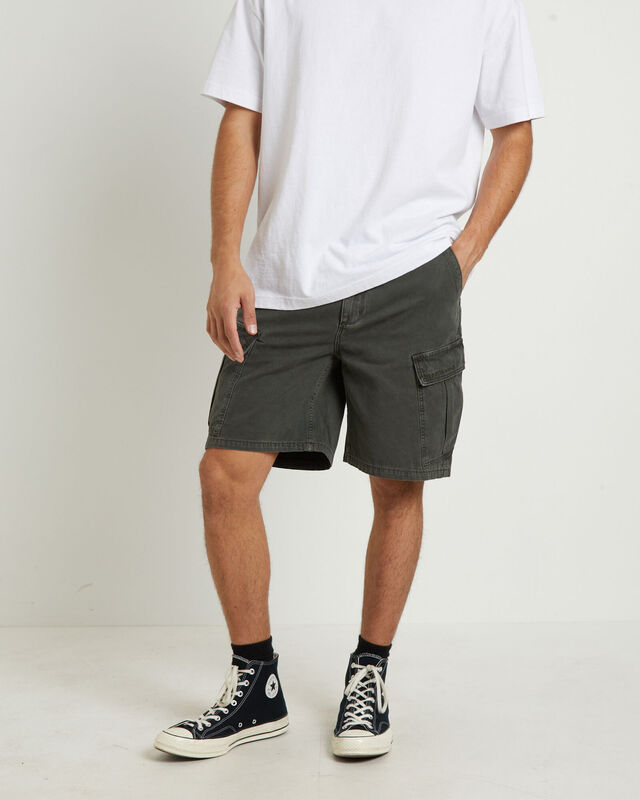 95 Cargo Baggy Short in Army Green, hi-res image number null