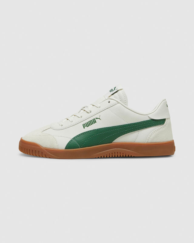 Puma Club 5V5 SD Vapor Sneakers in Grey/Green, hi-res image number null