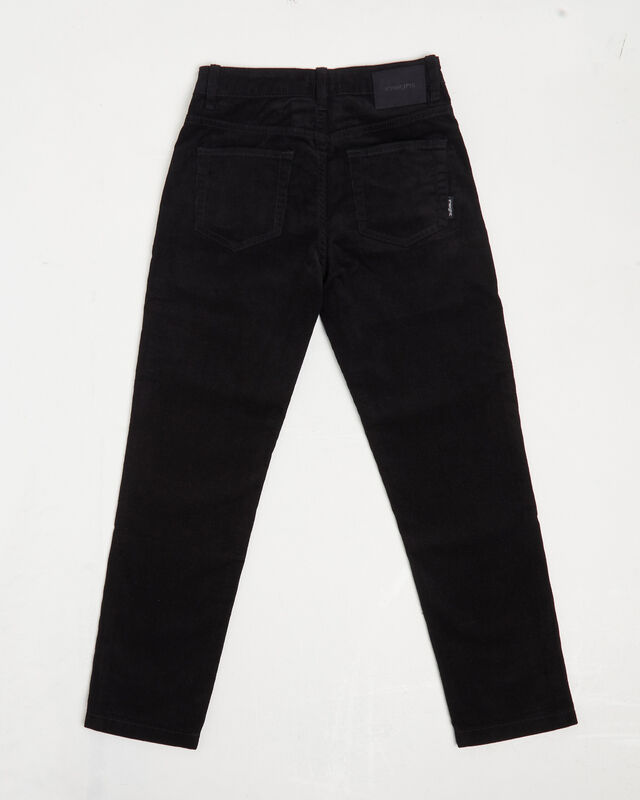 Teen Boys Switch Cord Pants in Dusty Black, hi-res image number null