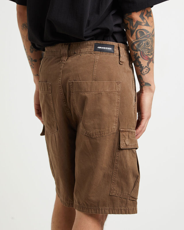 95 Cargo Baggy Shorts in Brown Stone, hi-res image number null