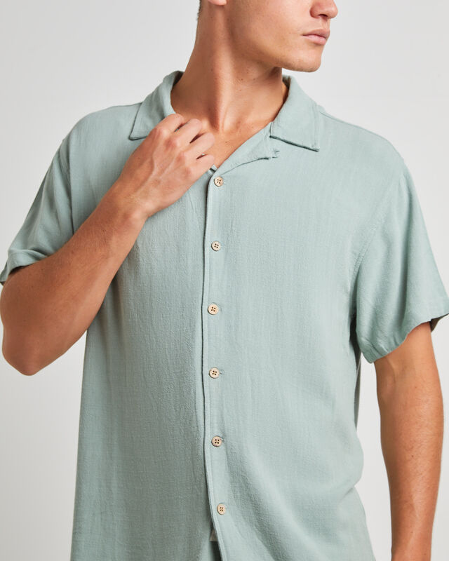 Ernie Resort Short Sleeve Shirt in Seagrass, hi-res image number null
