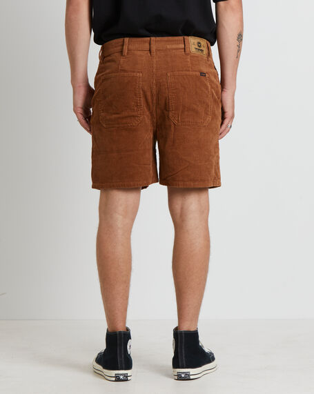 Slacker Shorts in Coppertone Brown