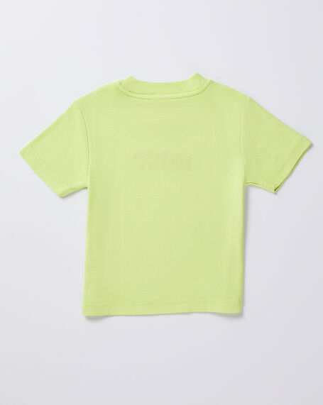 Boys Dive Short Sleeve T-Shirt in Lime
