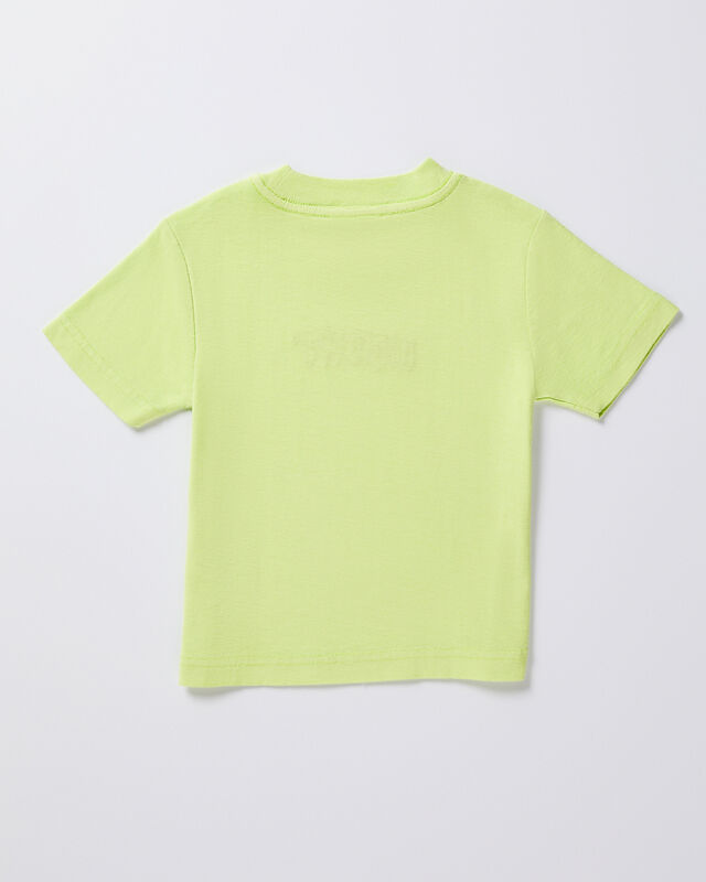 Boys Dive Short Sleeve T-Shirt in Lime, hi-res image number null
