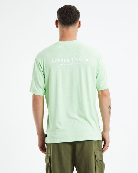 Horizon Hemp Retro Fit T-Shirt Lime Green