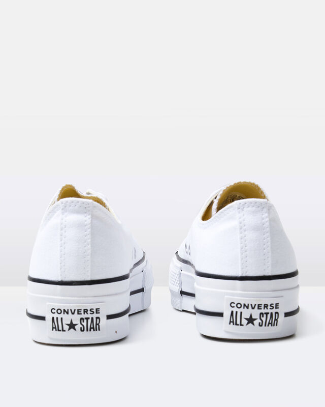 Chuck Taylor All Star Platform Lo Sneakers White, hi-res image number null