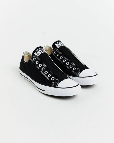 Chuck Taylor All Star Slip On Sneakers In Black/White