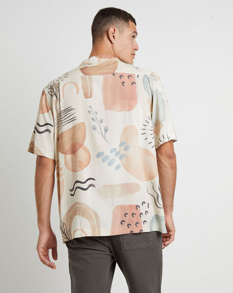 Dumont Short Sleeve Resort Shirt in Multi