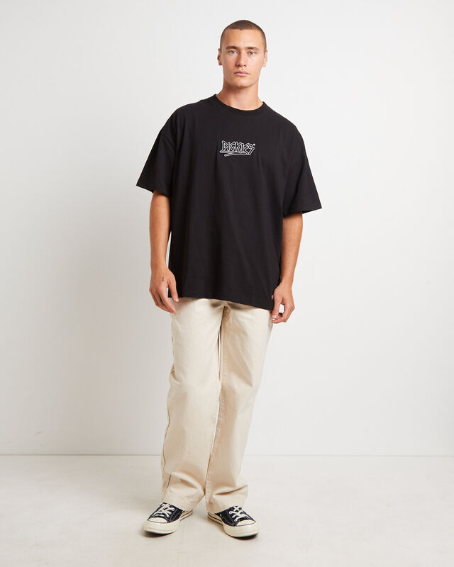 Brained 330 Short Sleeve T-Shirt in Black, hi-res image number null