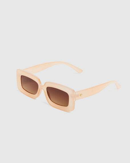 Blurred Sunglasses Peach/Brown