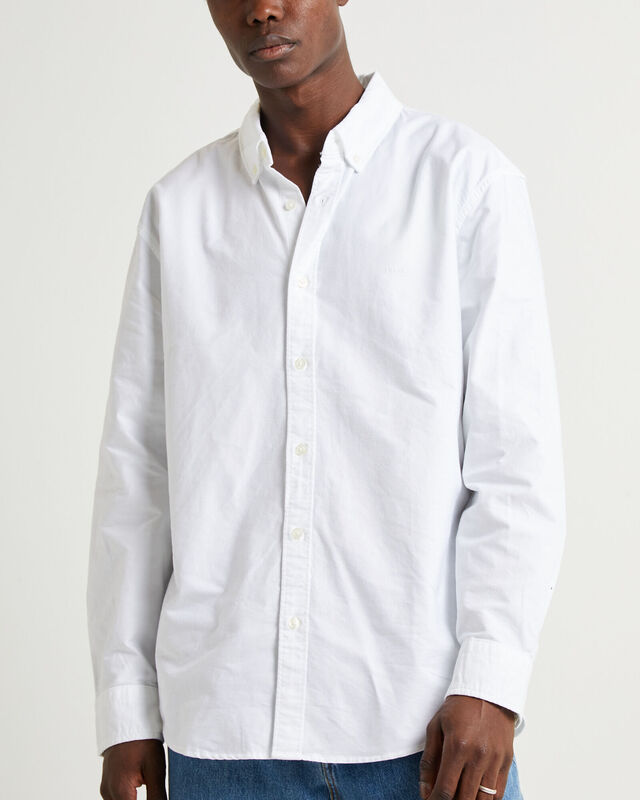Authentic Button Down Long Sleeve Bright White, hi-res image number null