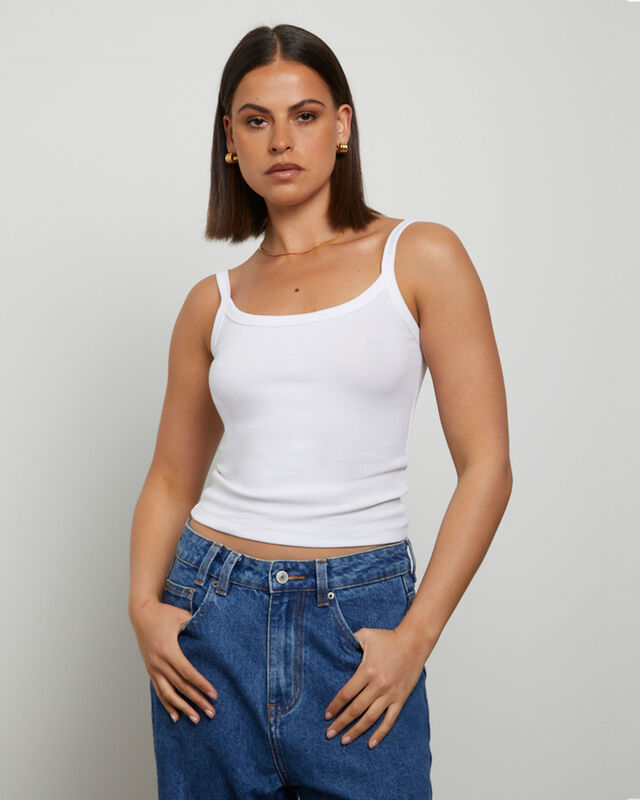 Tank Top in White, hi-res image number null