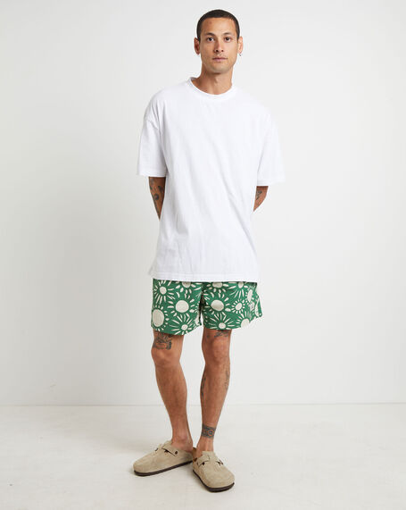 Carson 16" Volley Boardshorts in Green