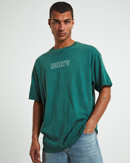Heavy Logo Short Sleeve T-Shirt Green