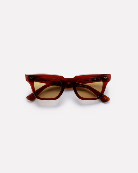 Stereo Sunglasses Polished Maple Brown
