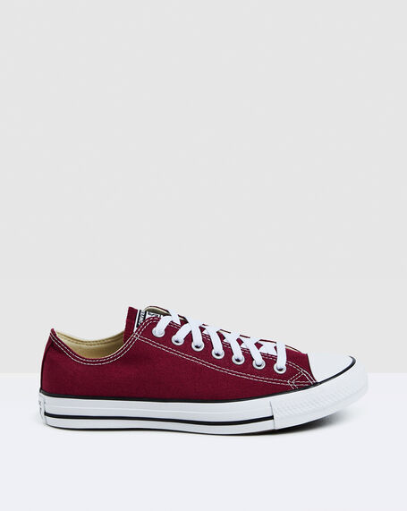 Chuck Taylor All Star Canvas Sneakers Ox Maroon