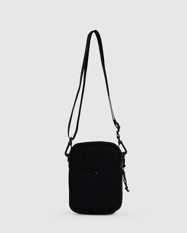 Kai Cord Side Bag in Black, hi-res image number null