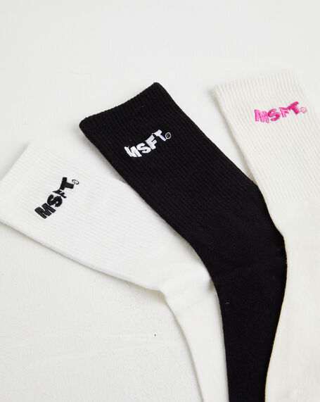 Devod Hemp Womens Socks 3 Pack in Mutli