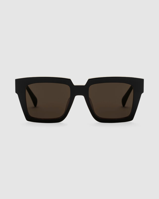 Lukie Large Sunglasses Black, hi-res image number null