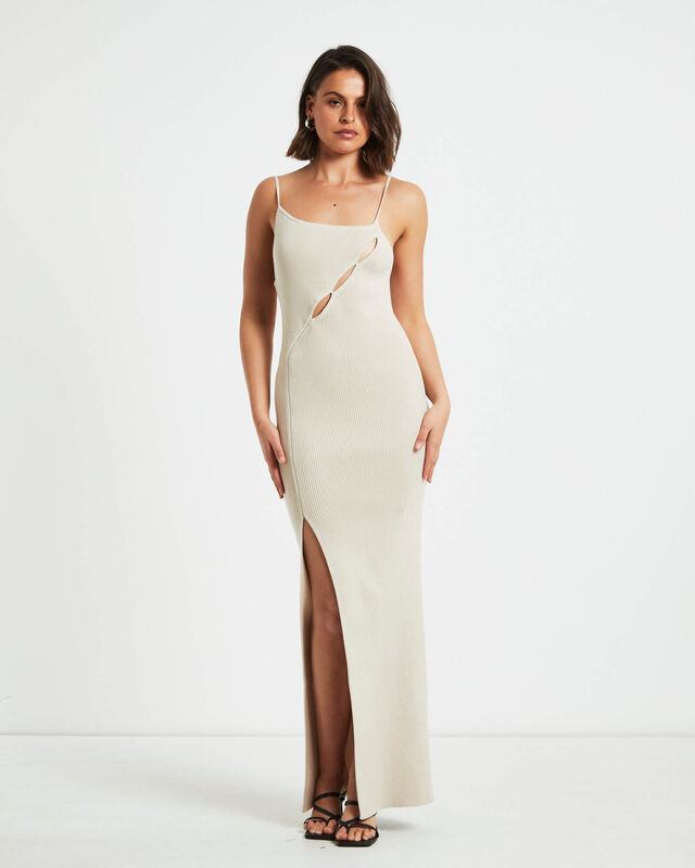 Petra Maxi Dress in Sand, hi-res image number null