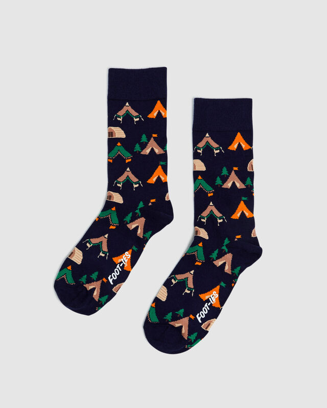 Camping Socks 2 Pack Assorted, hi-res image number null