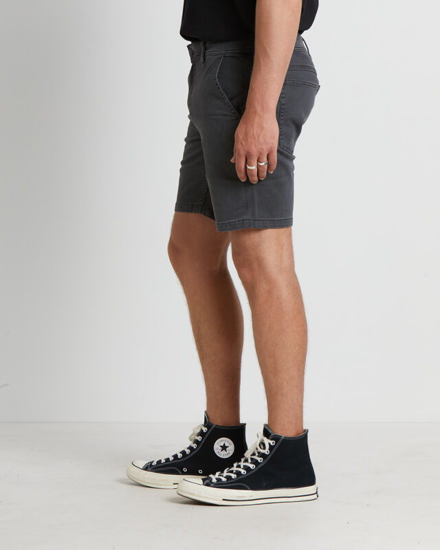 Cody Workwear Shorts in Graphite Black, hi-res image number null