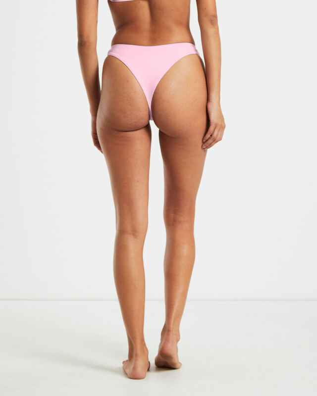 Thong Bikini Bottoms in Pink, hi-res image number null