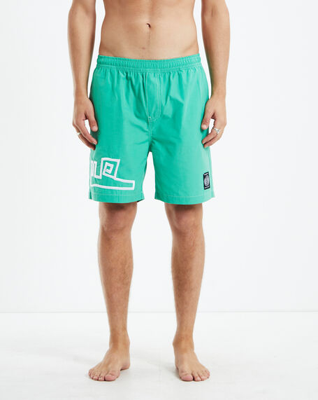 Recycled Canned Boardshorts Green