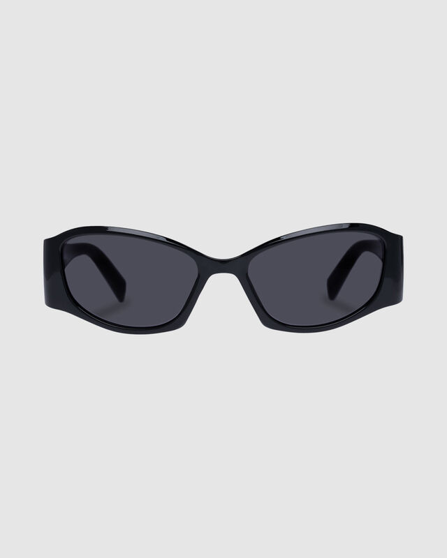 Afends X Le Specs Barrier Sunglasses Black, hi-res image number null