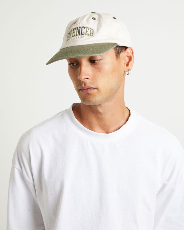 Dorm Cap in Off White/Green, hi-res image number null