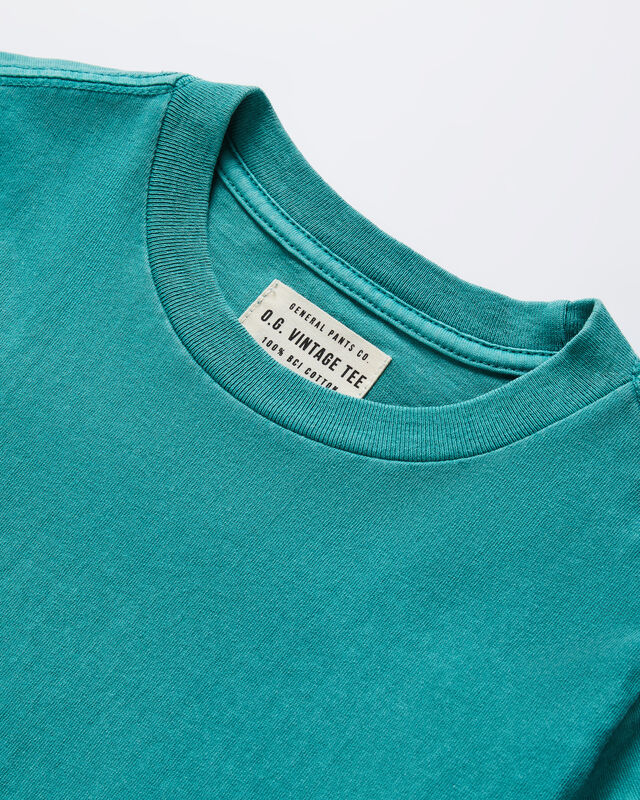 Boys OG Vintage Short Sleeve T-Shirt in Emerald, hi-res image number null