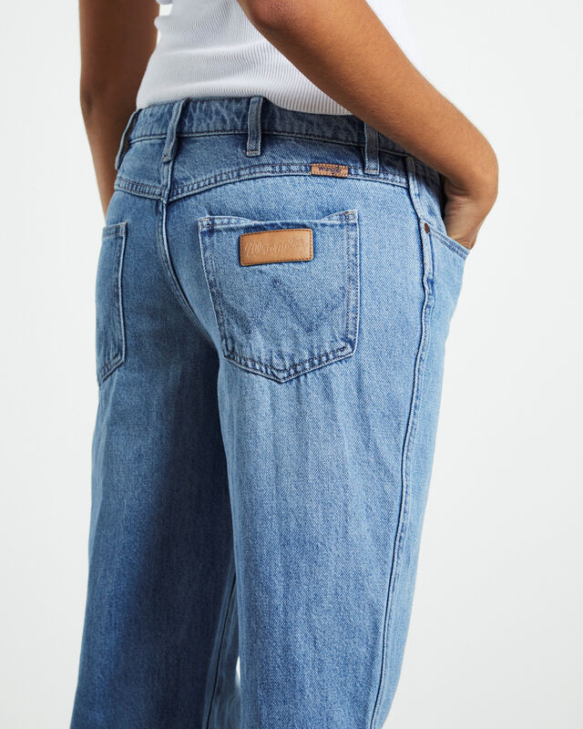 Low Rise Claudia Straight Jeans Mary Jane Blue, hi-res