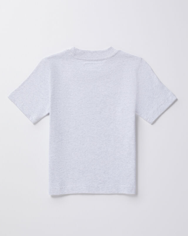 Boys Court Short Sleeve T-Shirt in Frost Marle, hi-res image number null