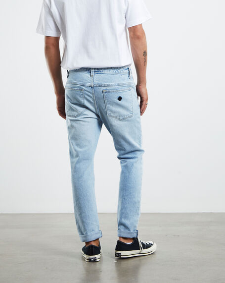 A Dropped Slim Jeans Hustler Blue