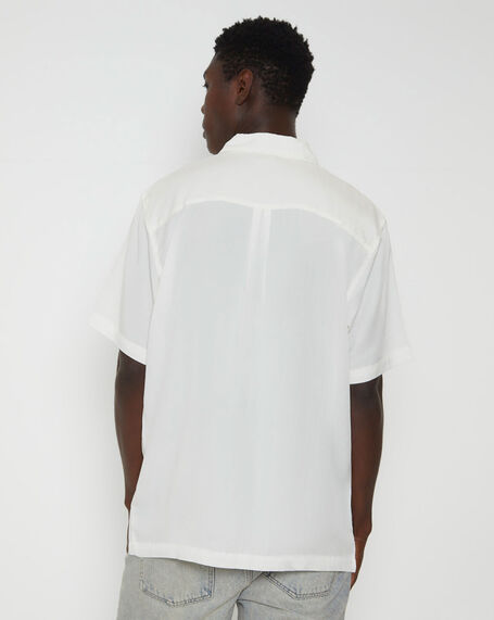 Vivian Lily Short Sleeve Shirt in White