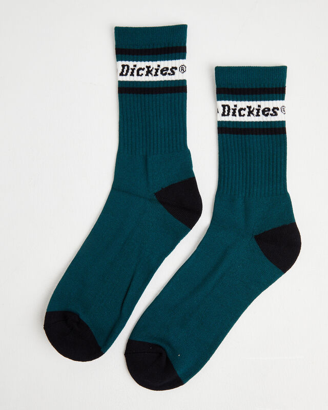 Madison Heights 3 Pack Socks in Black/Natural/Green, hi-res image number null
