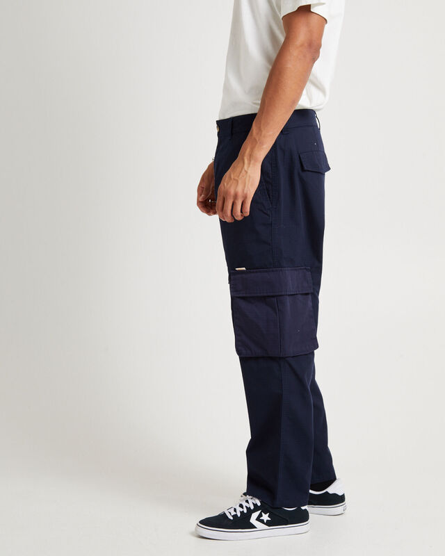 Green Onions Cargo Pants Dark Navy, hi-res image number null