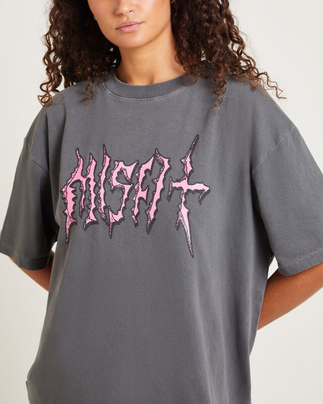 Hell Corner Oversized T-Shirt Charcoal, hi-res image number null
