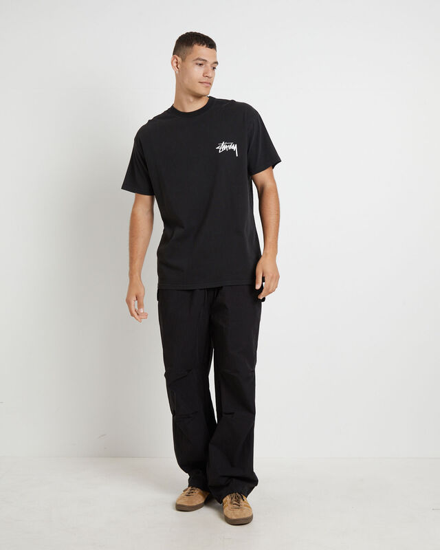 How We're Living Heavyweight Short Sleeve T-Shirt in Black, hi-res image number null