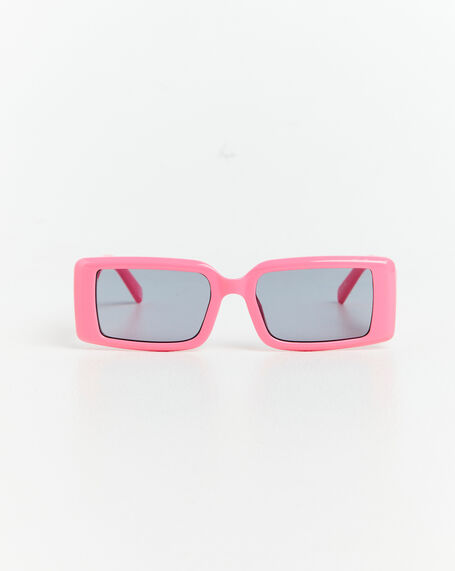 The Impeccable Solid Sunglasses Bubblegum Pink/Smoke Mono