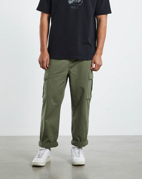 Ripstop Cargo Pants Army Green