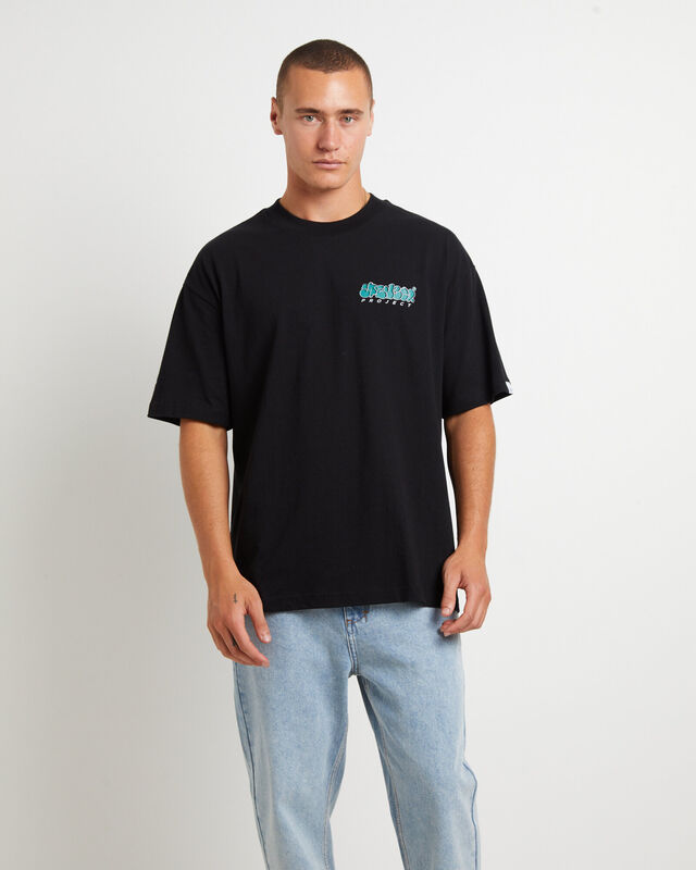 Graffer Short Sleeve T-Shirt in Black, hi-res image number null