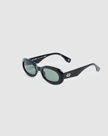 Le Sustain Sunglasses Outta Trash Black/Khaki Mono