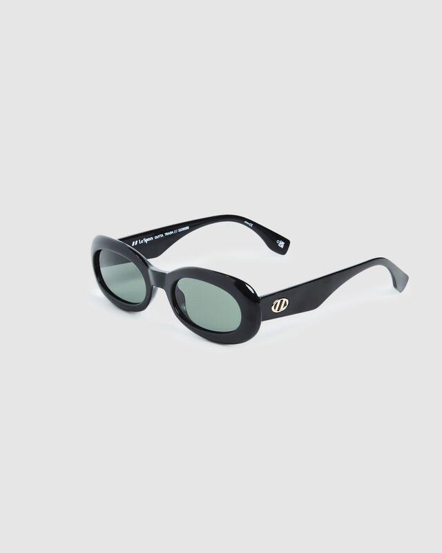 Le Sustain Sunglasses Outta Trash Black/Khaki Mono, hi-res image number null