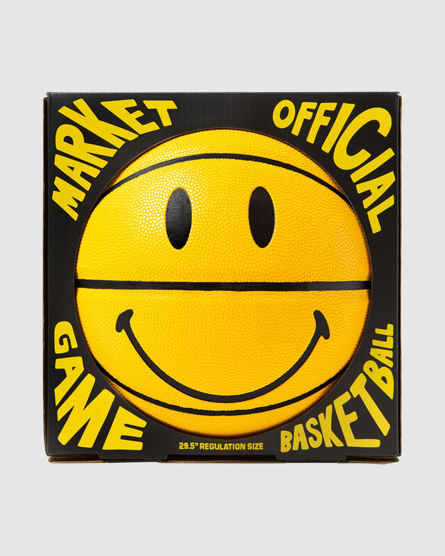 Smiley Basketball Yellow, hi-res image number null