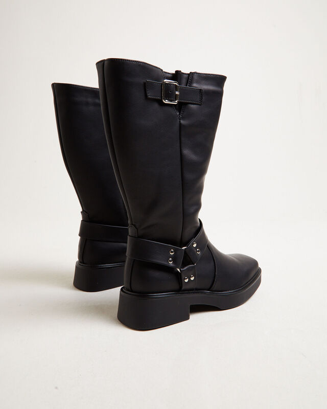 Edge Bot Boots in Black, hi-res image number null