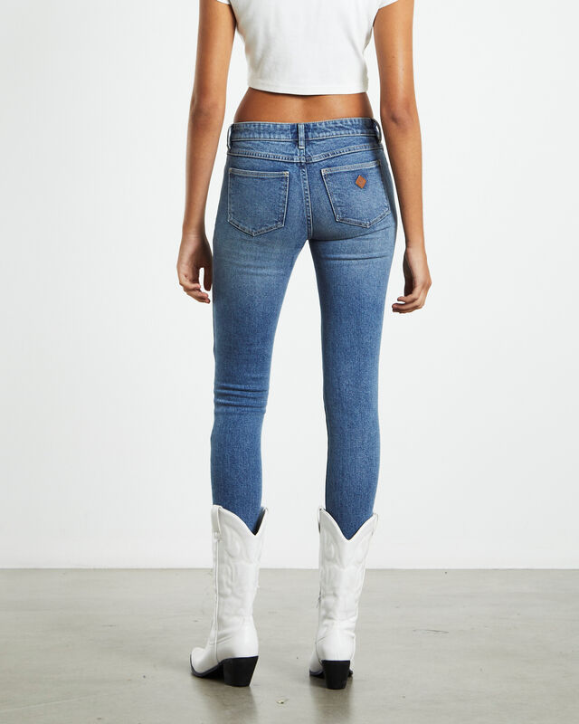 A 99 Low Rise Skinny Jeans Amalie Blue, hi-res image number null