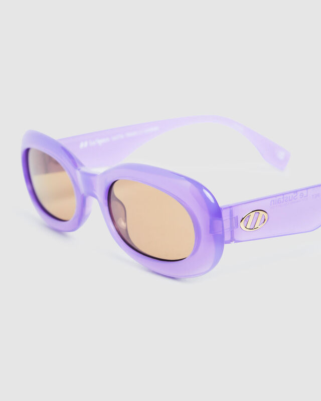 Le Sustain Sunglasses Outta Trash Wisteria Tan Tint, hi-res image number null