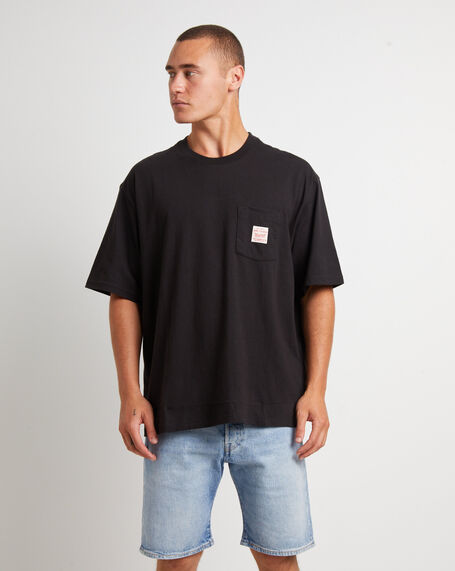 Short Sleeve Workwear T-Shirt in Meteorite Black